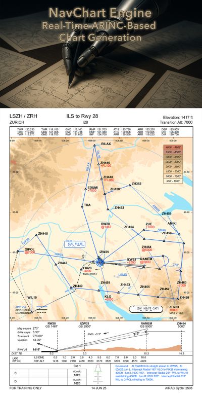Professional Airline Chart Database